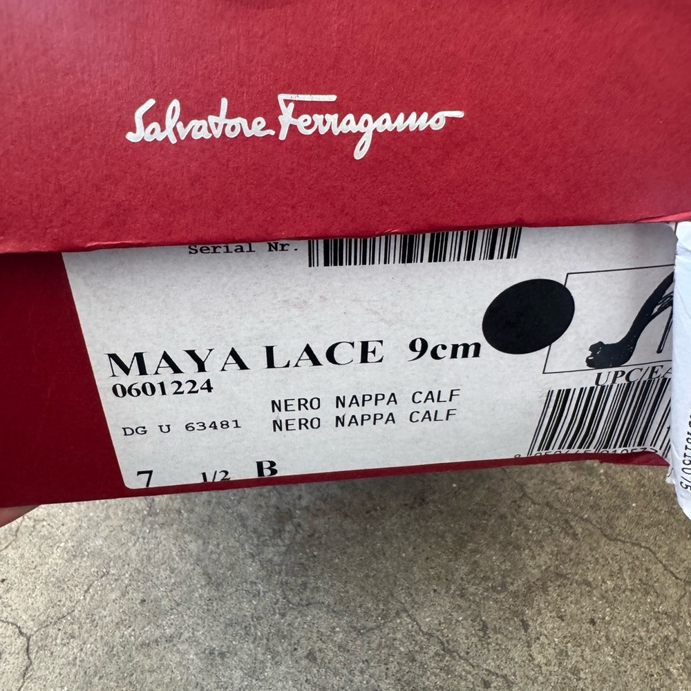 Salvatore Ferragamo Maya Lace Heels